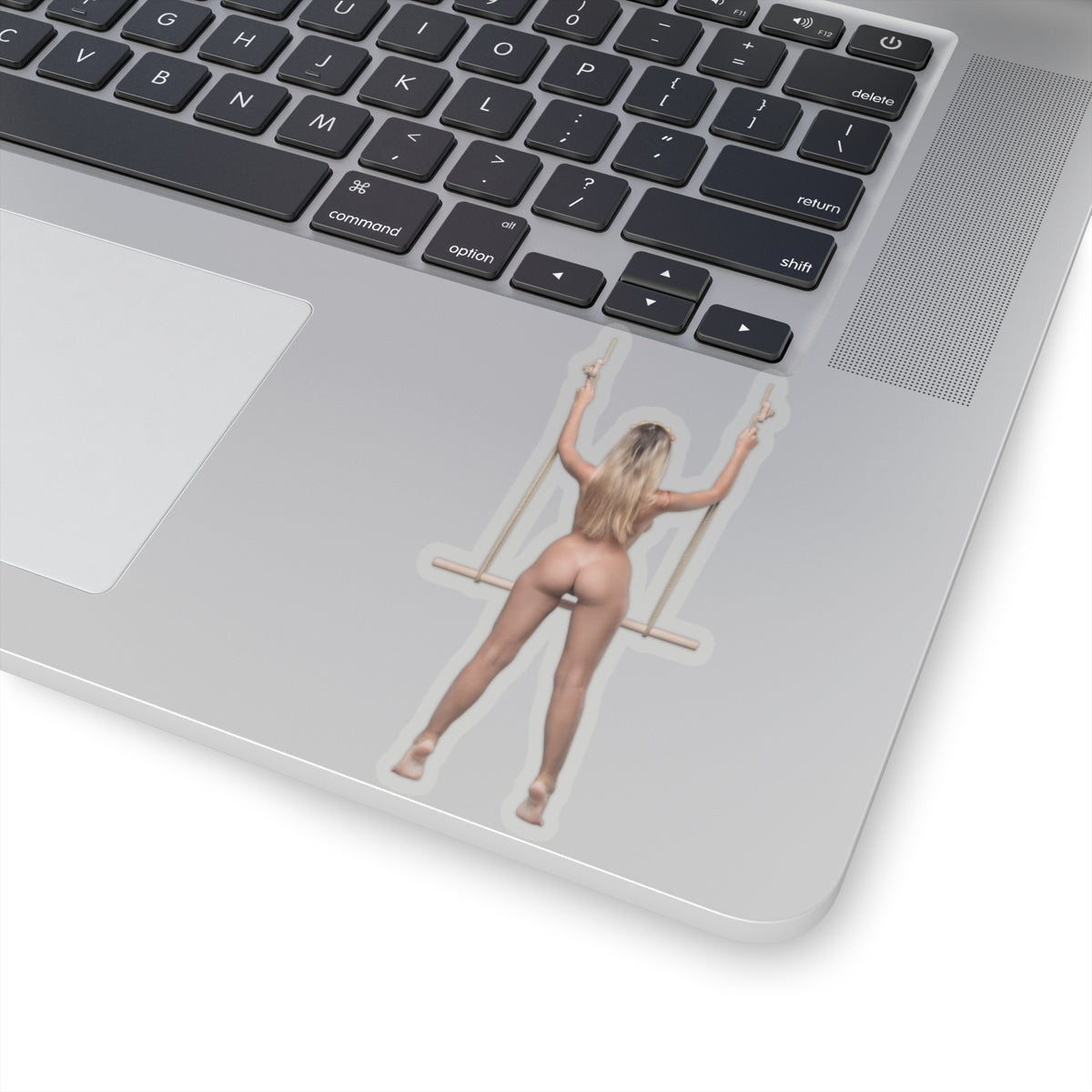 Hot Sexy Girls Sticker naked girl on the swing stickers