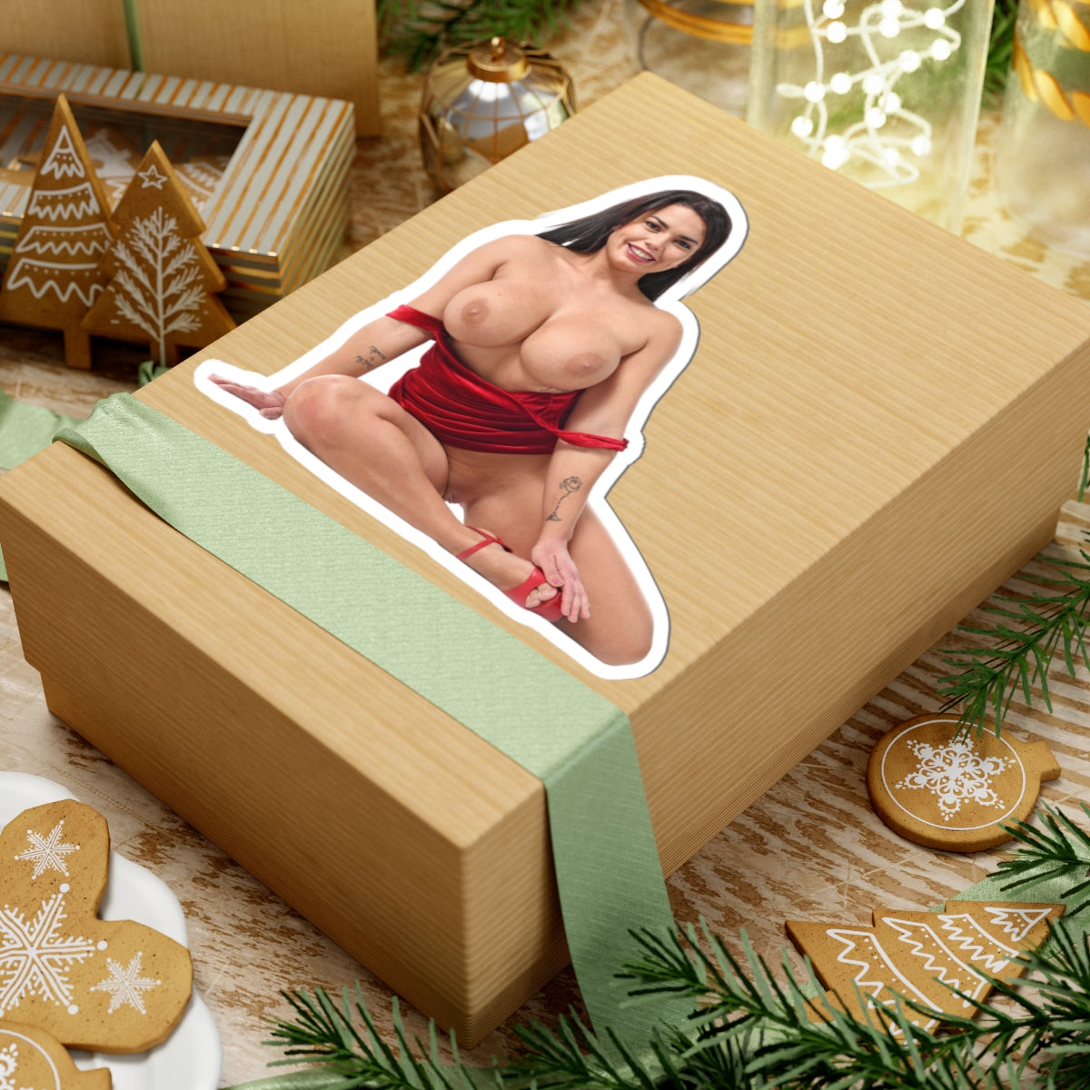 Hot Sexy Girl Naked Woman Sticker Nude Ass Big Boobs Stickers