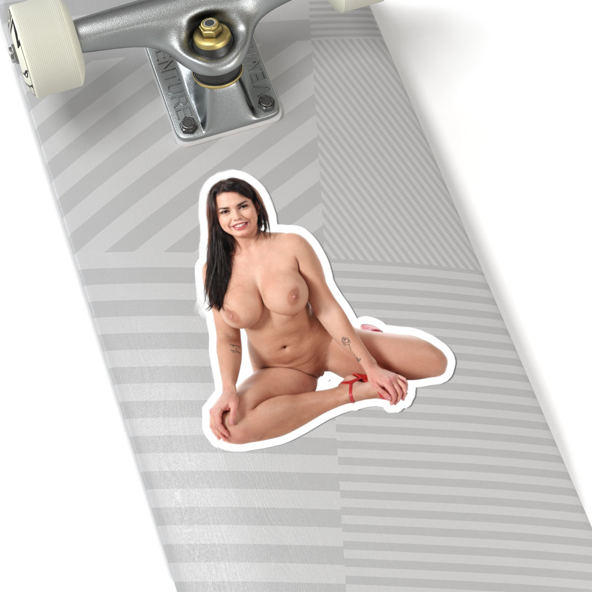 Beautiful Big Breast Girl Sticker