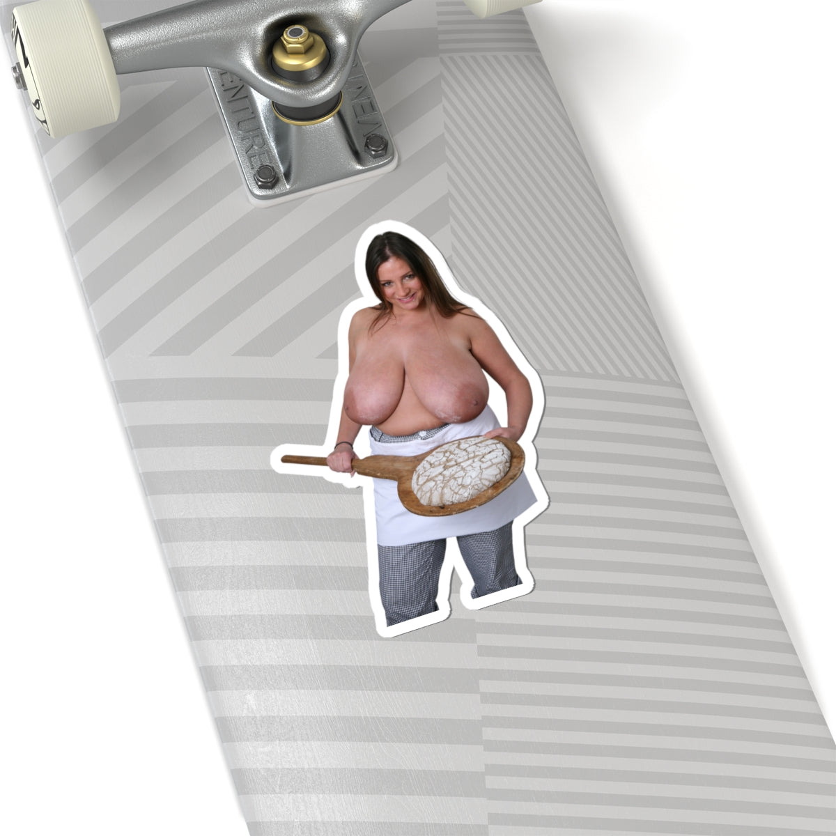 Nadine Jansen Big Boobs Model Sticker Sexy Pinup Stickers