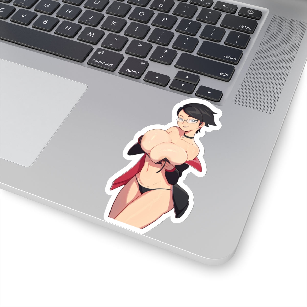 Sarad Anime Girl Stickers Funny Cute Girl Manga Ninja Lewd Sticker 4 Sizes White Or Transparent Vinyl Laptop Stickers Bottles & Tumblers E535