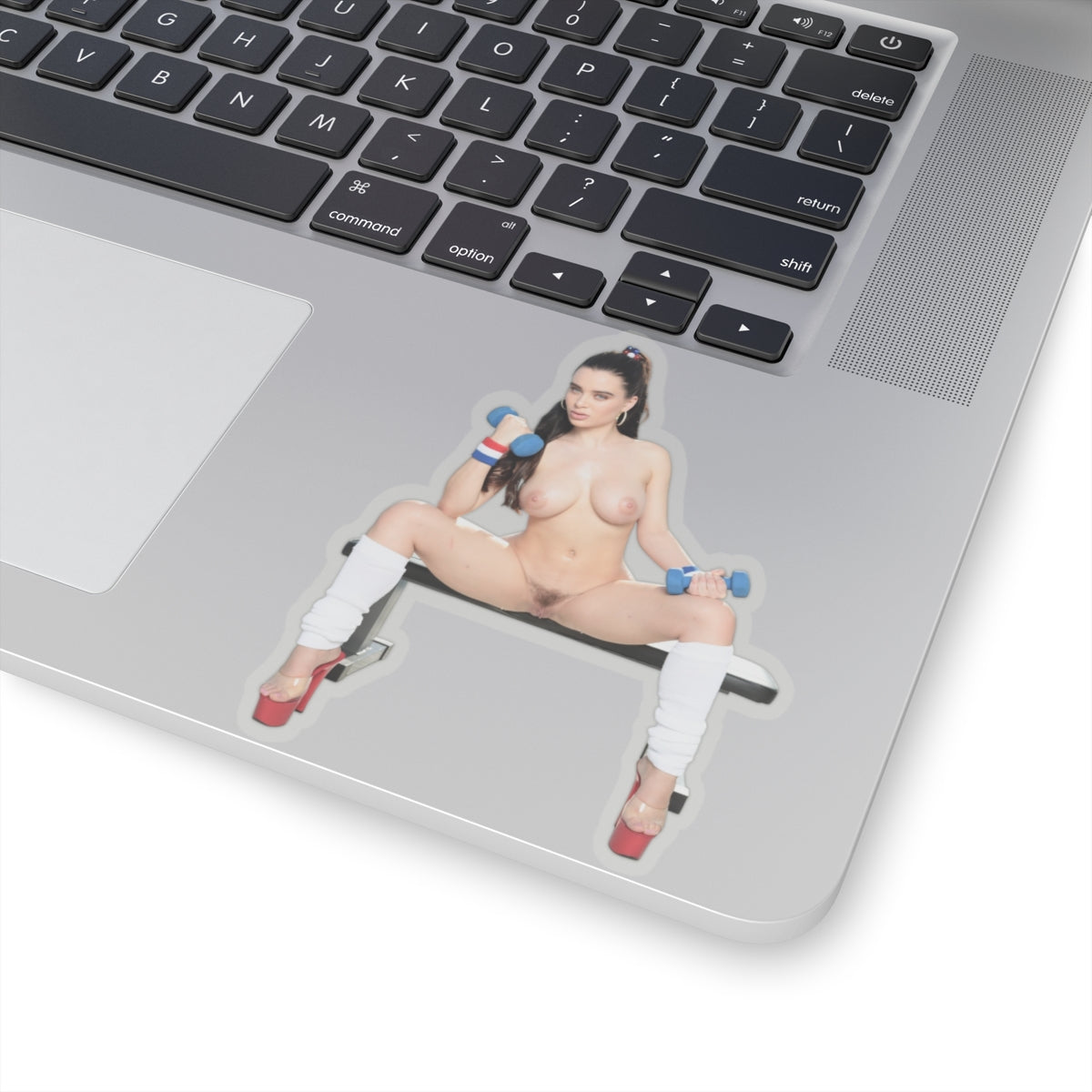 PRETTY GIRL STICKER GYM STICKERS
