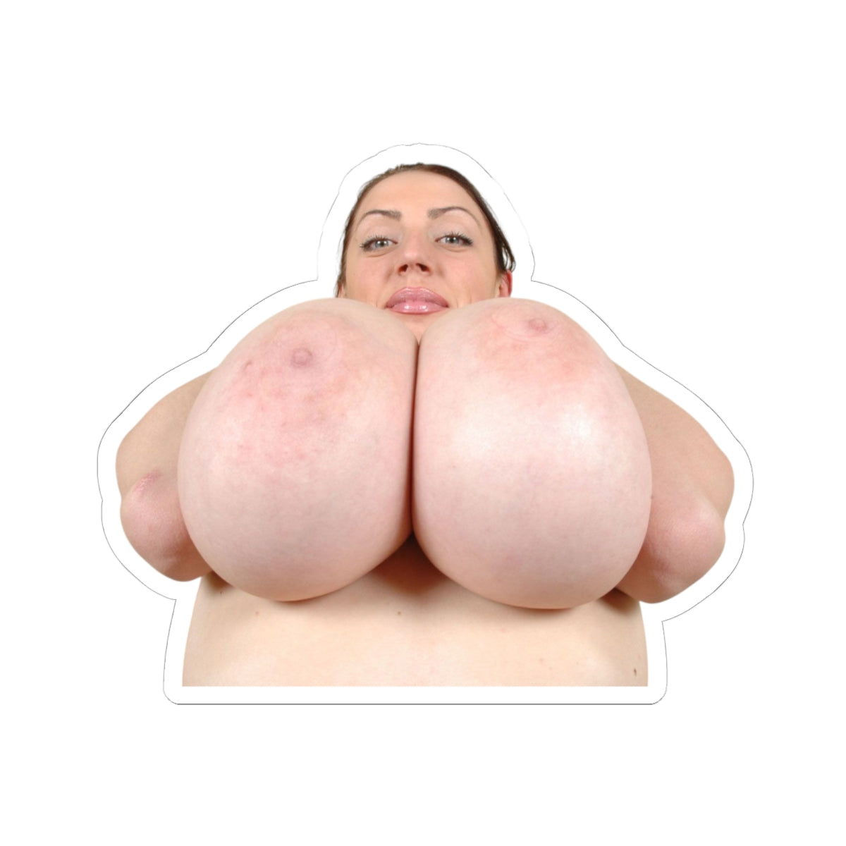 Huge Tits Girl Sticker Big Boobs Women Stickers