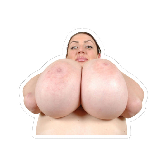 Huge Tits Girl Sticker Big Boobs Women Stickers