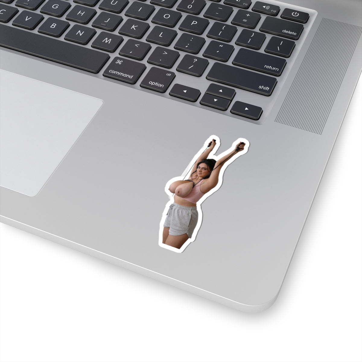 sexy gym girl stickers