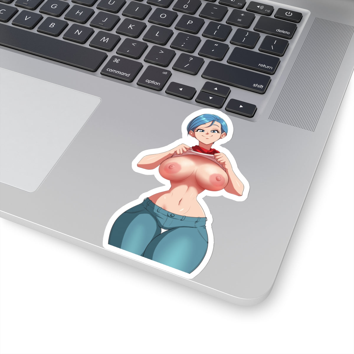 Topless Women Sticker Anime Mnaga Character Funny Stickers For Laptop Water Bottle Computer Phone Notebook Travel Case Stickers Car Skateboard Motorcycle Bicycle Luggage E511