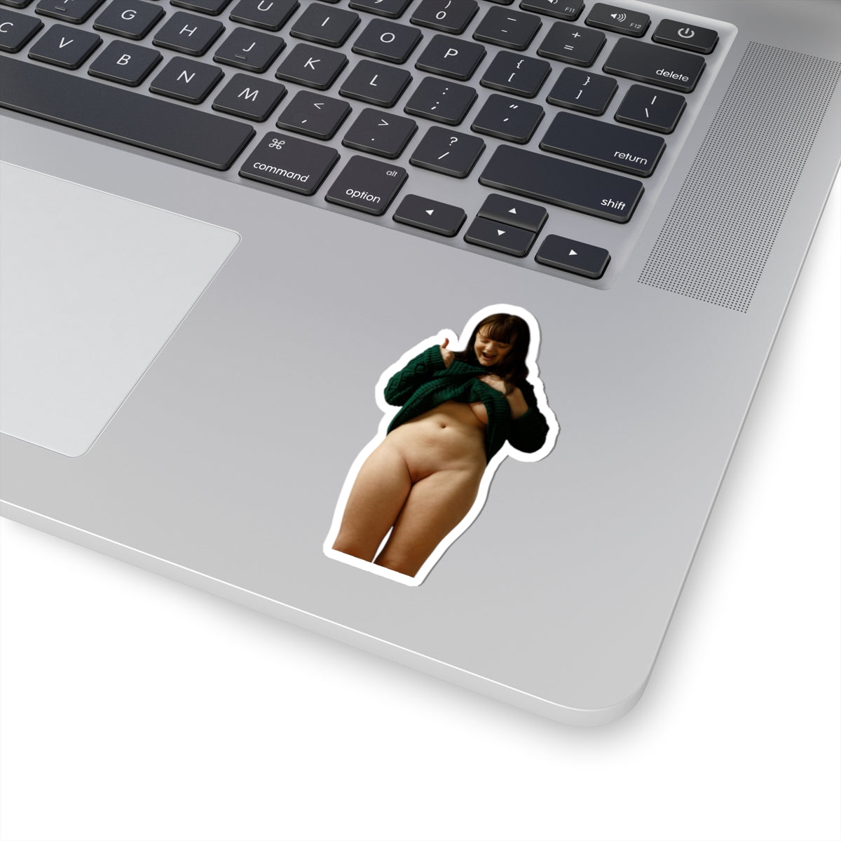 Cute Sexy Girl Naked Sticker Funny Parody Stickers