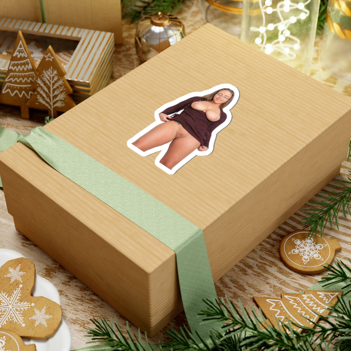 Sexy Model Sticker Naked Pinup Women Stickers