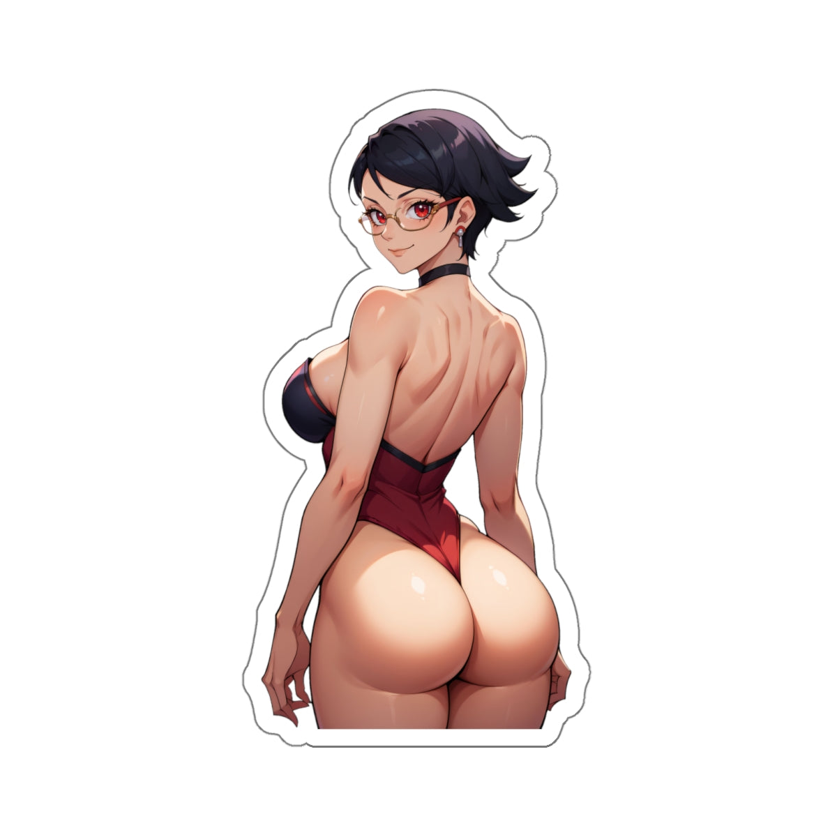 Sarad Sticker Anime Girl Sexy Cute Women Lewd Anime Manga Stickers Female Character E914