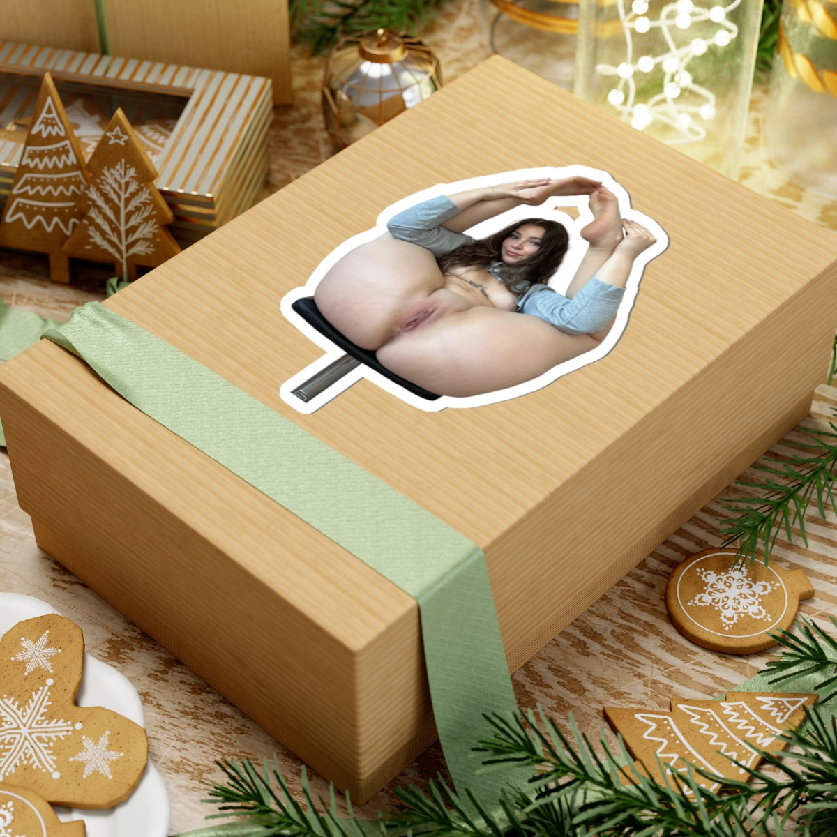 Sexy nude sticker