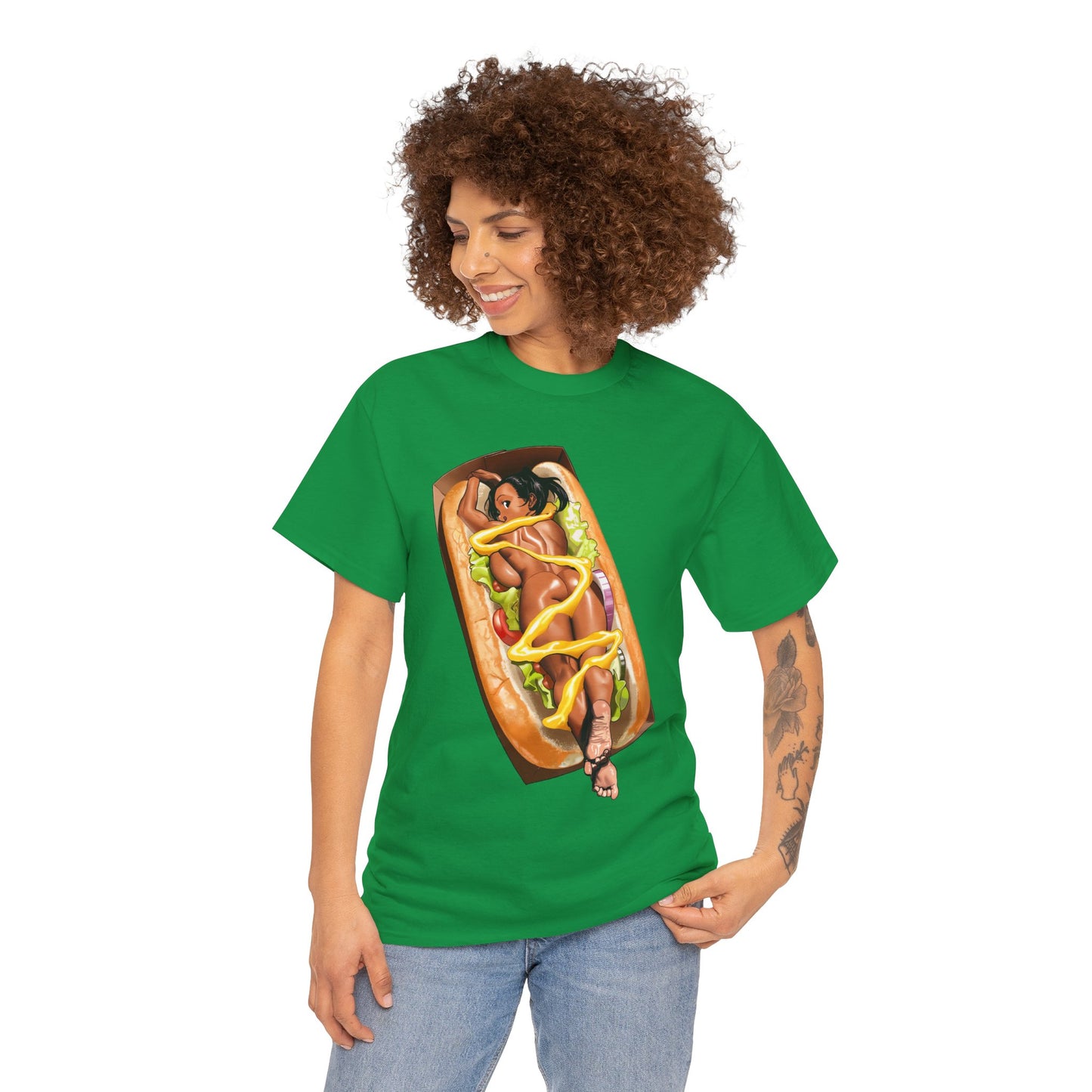 Hot Dog T-shirt Foodie t-shirts Funny food t-shirts Food lover t-shirts Vintage food t-shirts Retro food t-shirts Black Tshirt Sizes From M to 5XL