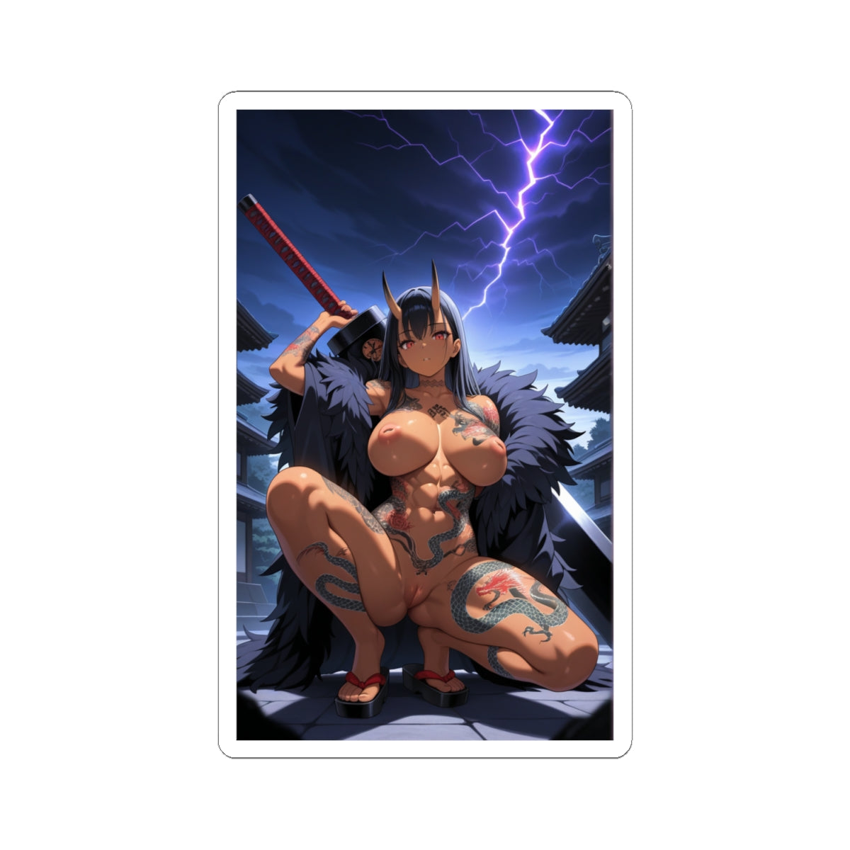 Demon Girl Sticker Sexy Girl Hentai Stickers