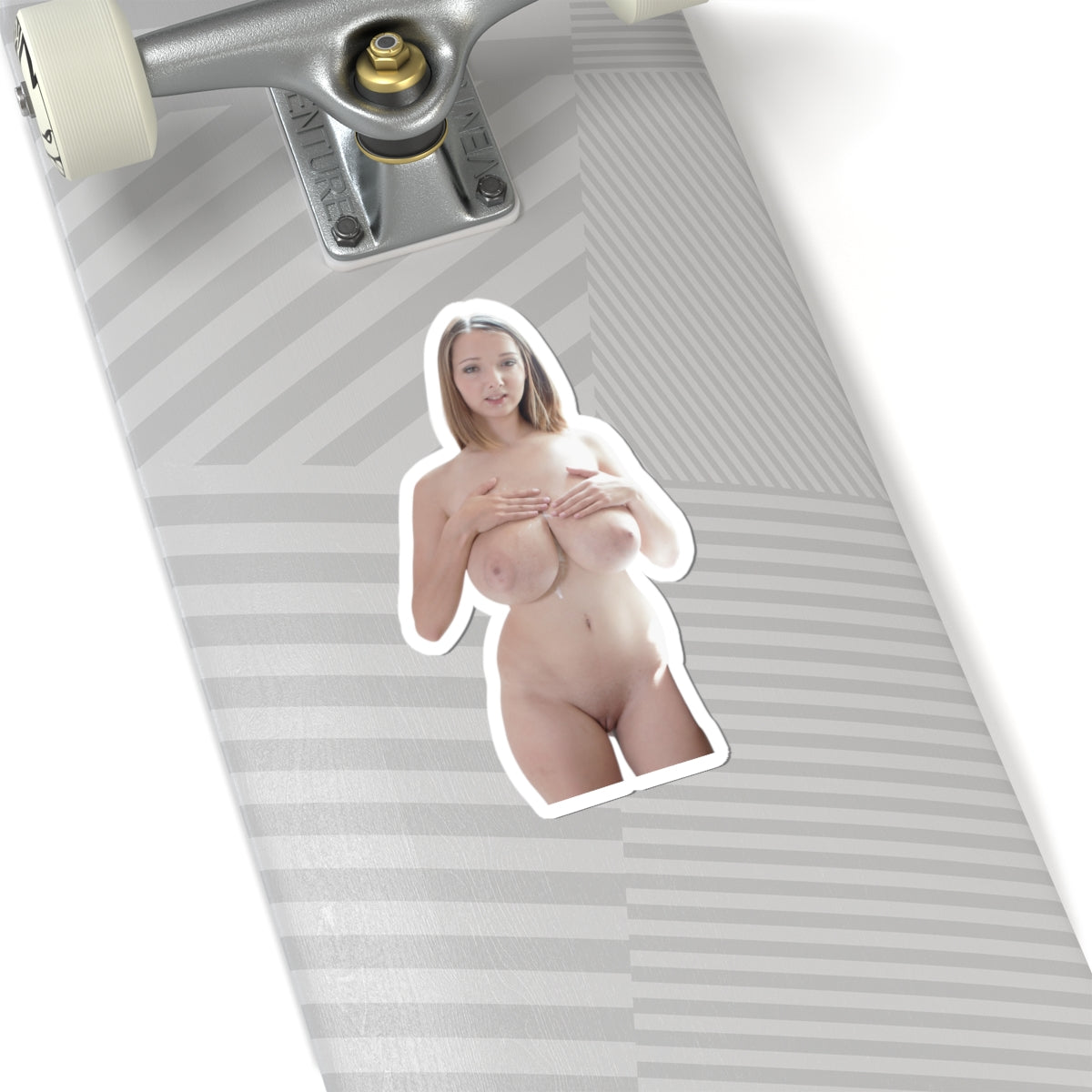 Big Breast Girl Sticker