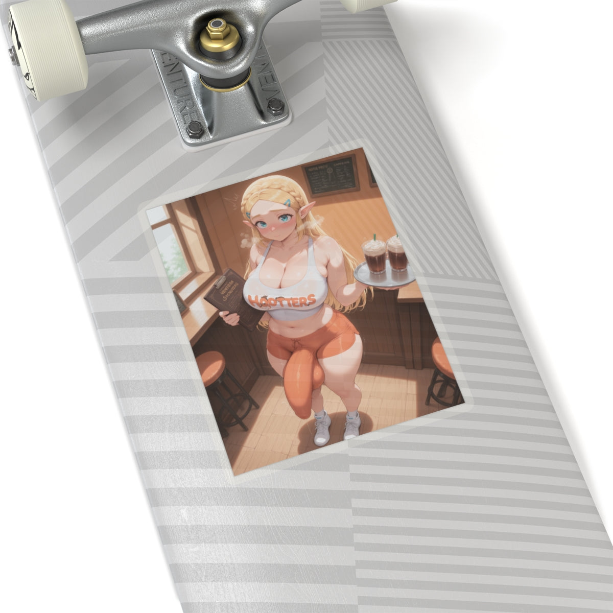 Hooters Futanari Sticker Sexy Anime Elf Girl Stickers