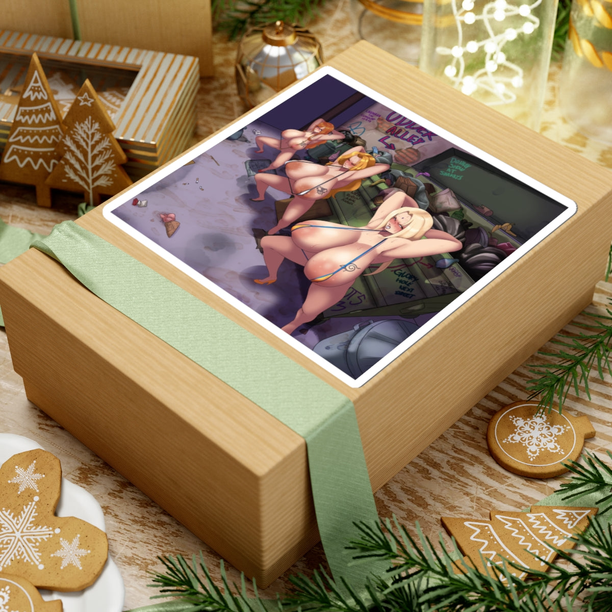 Anime Girls Sticker Big Boobs Hentai Girl Decals