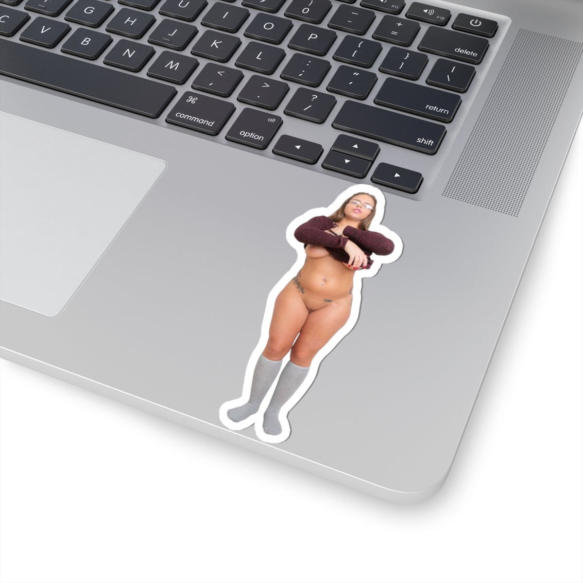 Sexy Model Sticker Naked Pinup Girl Stickers