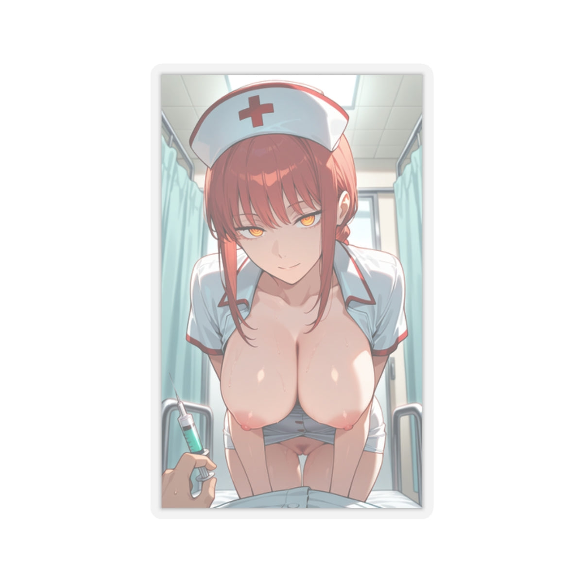 Demon Girl Sticker Sexy Big Tits Nude Girl Hentai Stickers