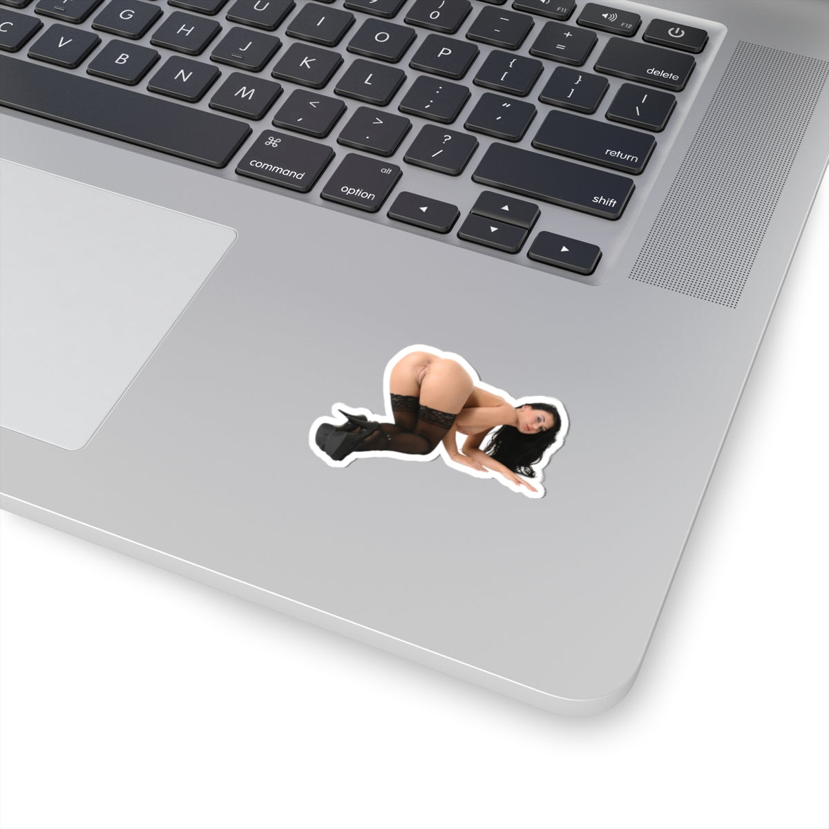 sexy brunette sticker big tits women botty stickers