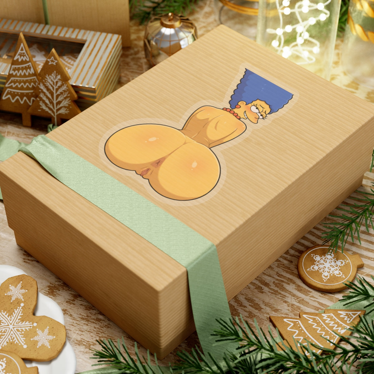 the simpsons stickers adult cartoon uncensored sticker