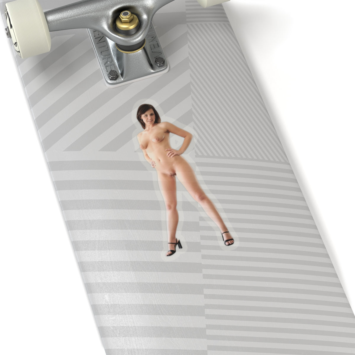 Cuta Girl Sticker Nude Model Stickers