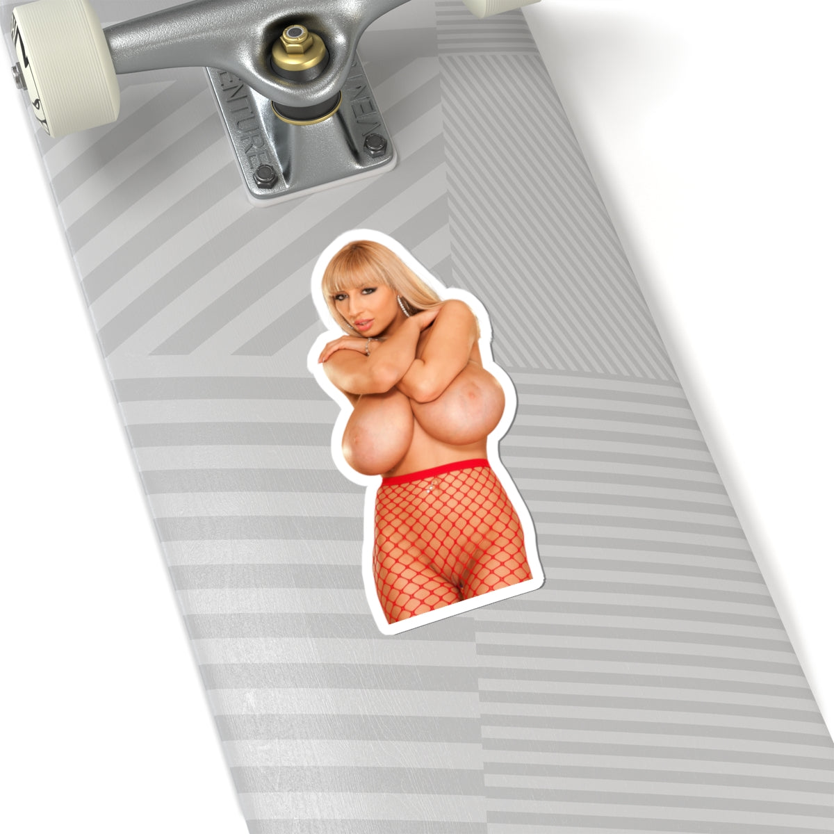 big bust girl stickers