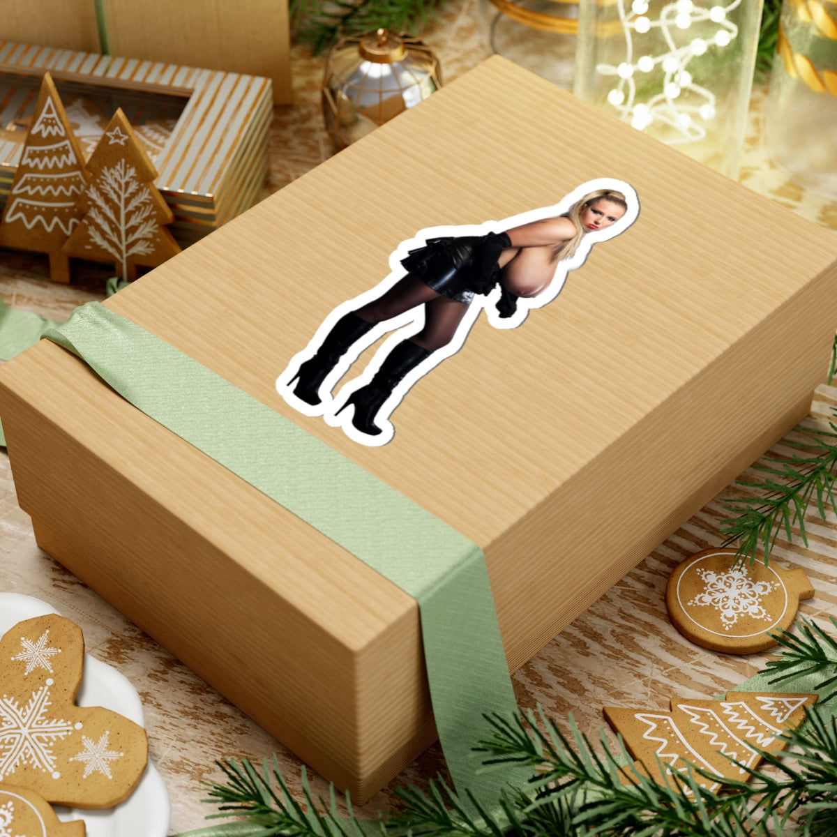 Abbi Secraa Sticker Big Boobs Model Stickers