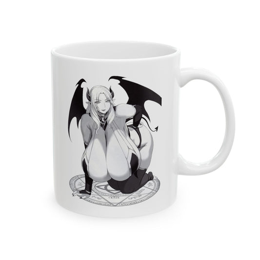 Succubus Mug Anime Mugs Big Boobs Women Devil Funny Meme Lewd Mugs Ecchi Manga Otaku Hot Sexy Kawaii Gifts M13A