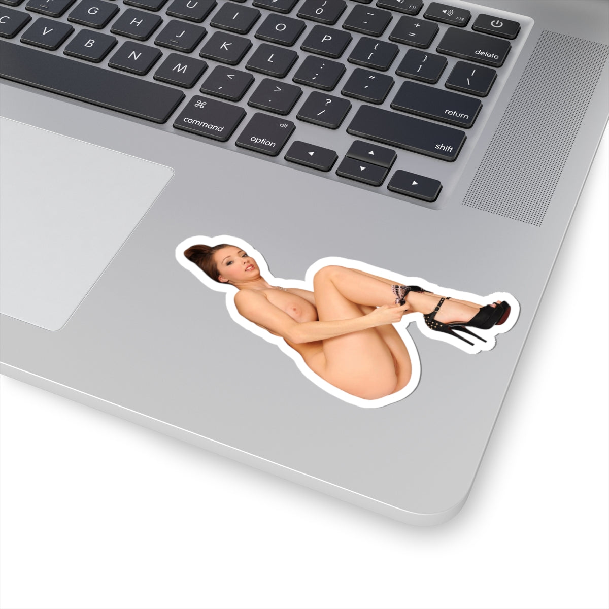 Big Boobs Girl Sticker