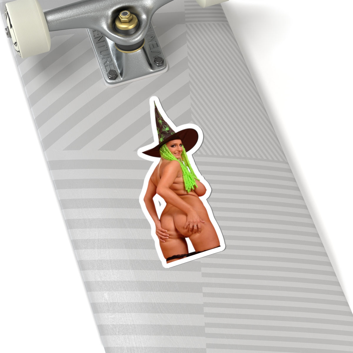 Naked Witch Sticker Big tits women stickers