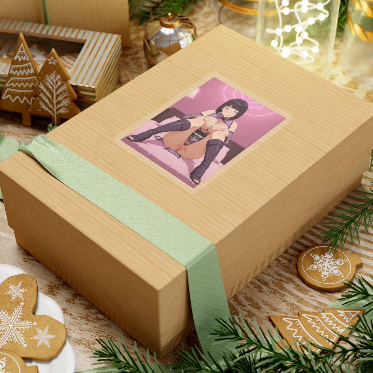 Hinata Naked Sticker Anime Girl Hentai Stickers