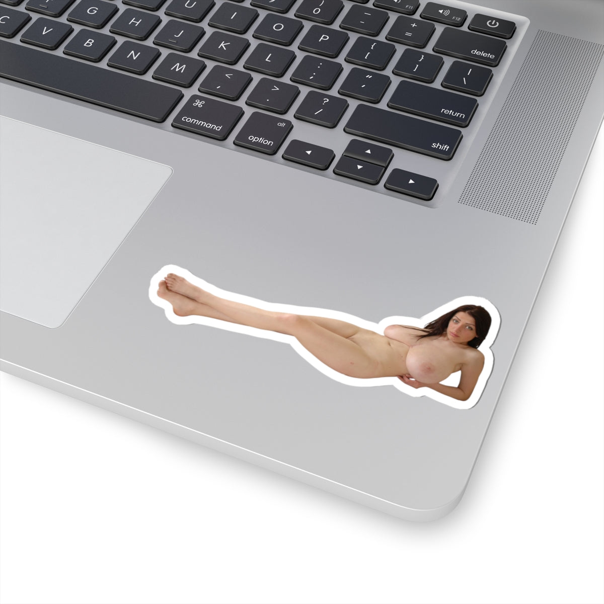 lying naked girl sticker sexy big boobs women stickers