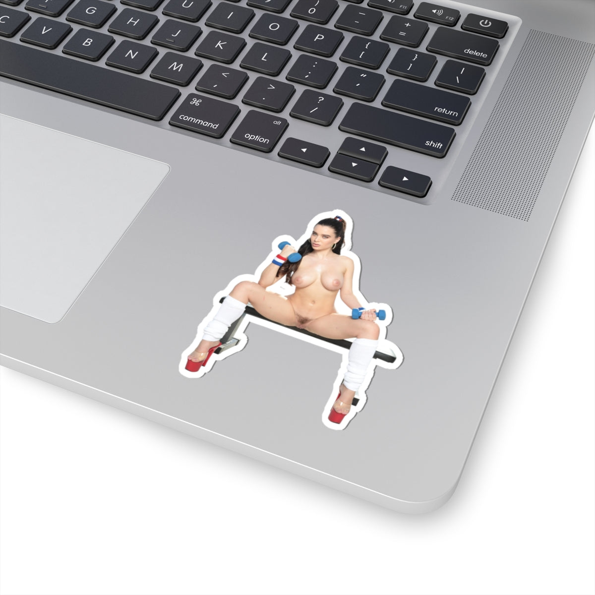 PRETTY GIRL STICKER GYM STICKERS