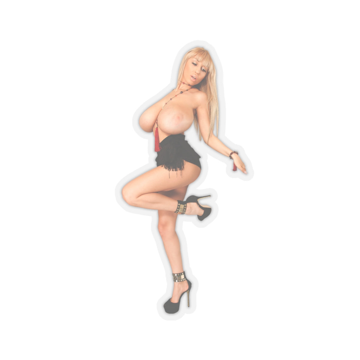 Big Boobs Sexy Girl Sticker