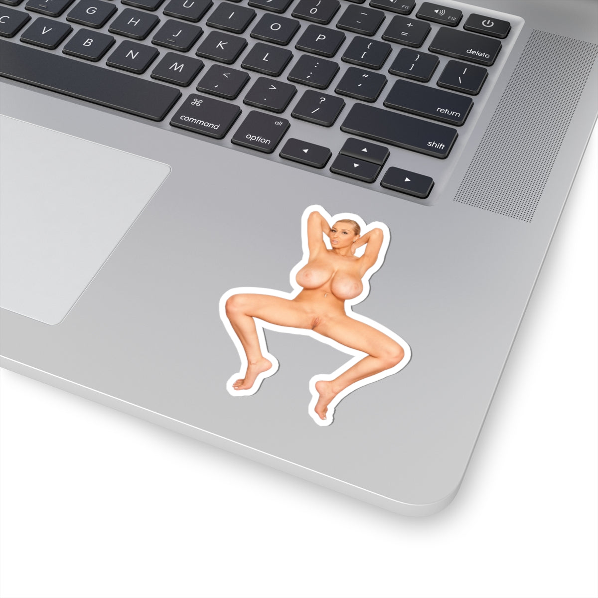 Nude Woman Sticker Sexy Pinup Girl Bathroom Vinyl Decal