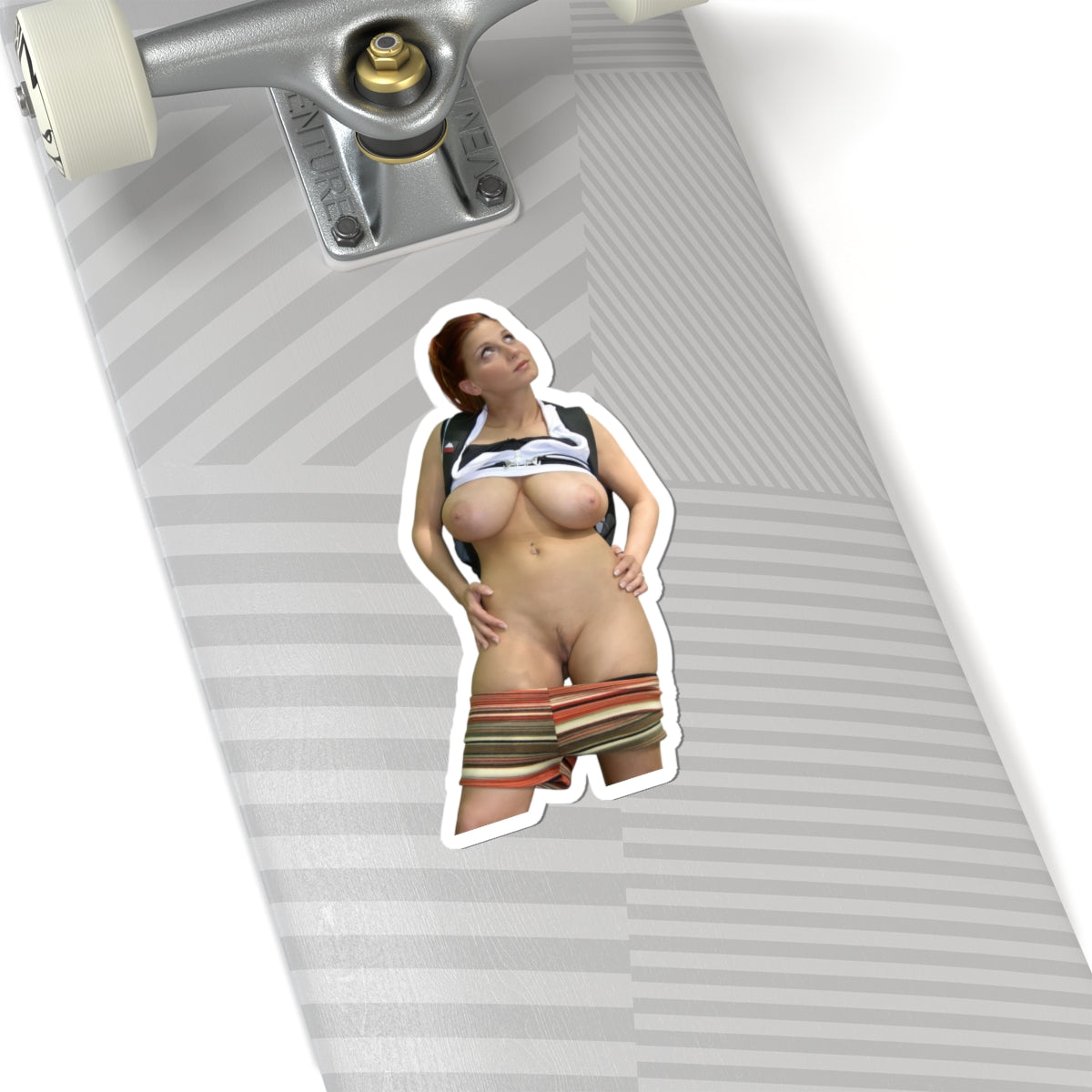 Naked Girl Stciker Pinup Stickers Uncensored Decals