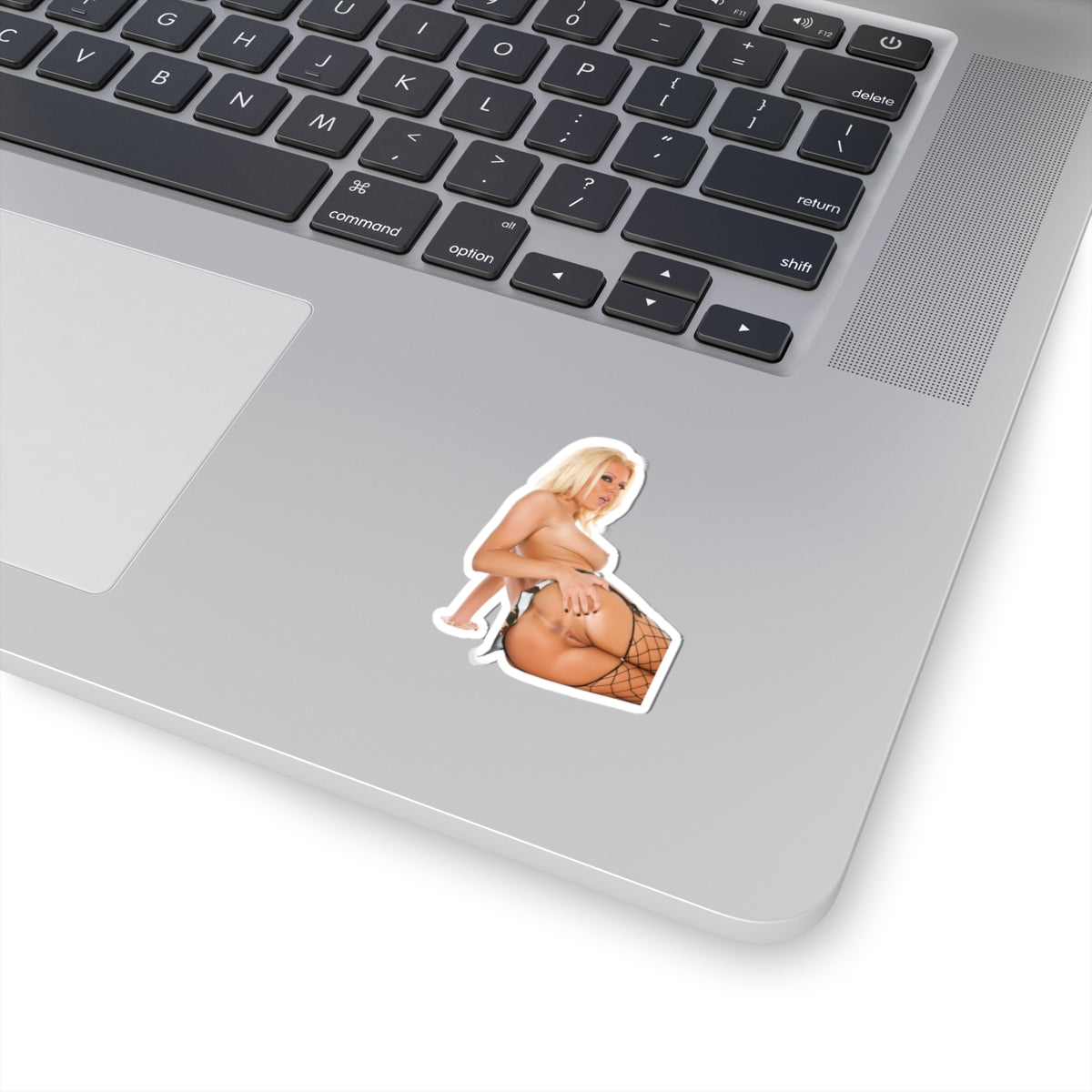Sexy Blond Girl Erotic Sticker