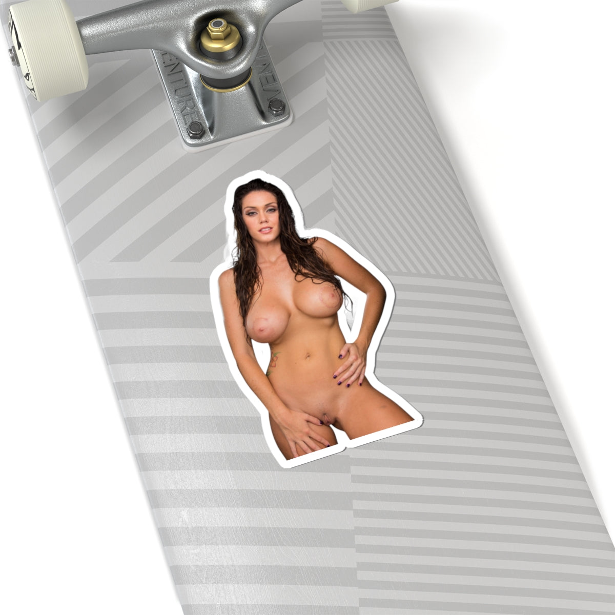 Erotic Sticker Big Tits Pinup Girl Stickers