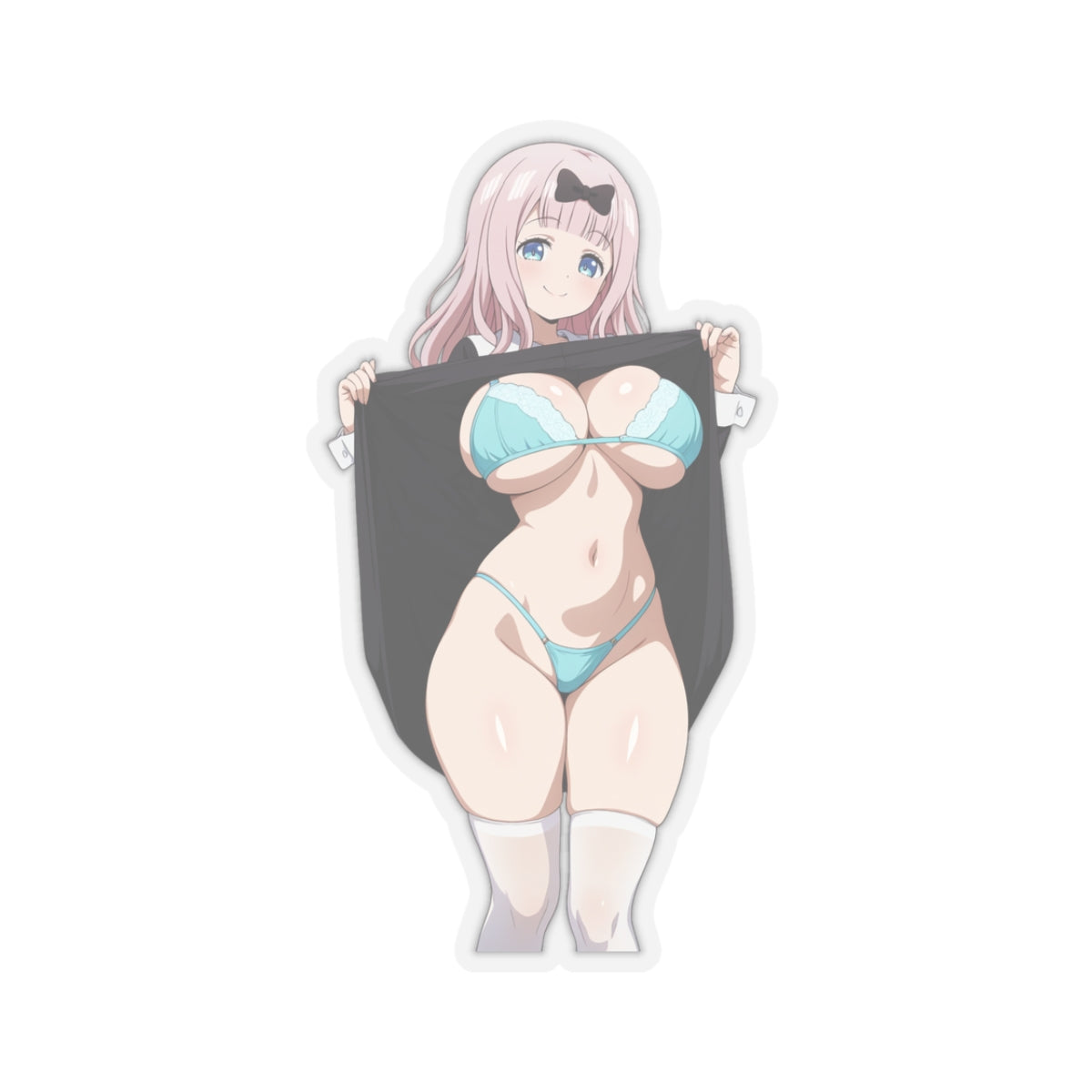 Cute Anime Girl Sticker Pack – Waterproof Vinyl Decals for Laptop, Water Bottle, Skateboard, Car, Phone – Aesthetic Manga & Kawaii Cartoon Stickers for Adults & Teens E1365