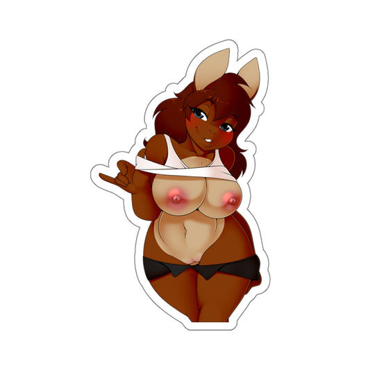 Furry Sticker Anime Girl Animal Furrys Fandom Lewd Animation Funny Sexy Girl Uncensored Adult Mature Stickers E517