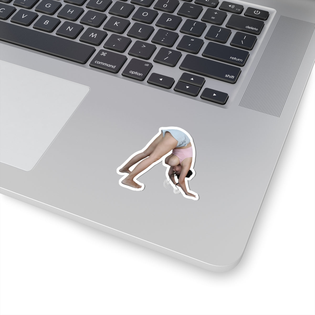busty fitness model stickers