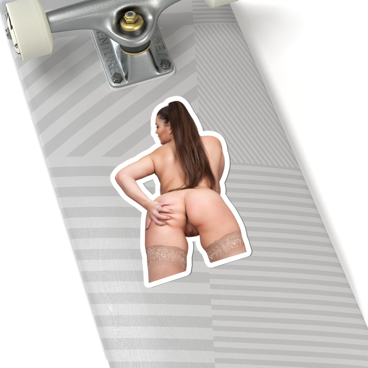 Busty Nude Girl Sticker – Sexy Female Body Art