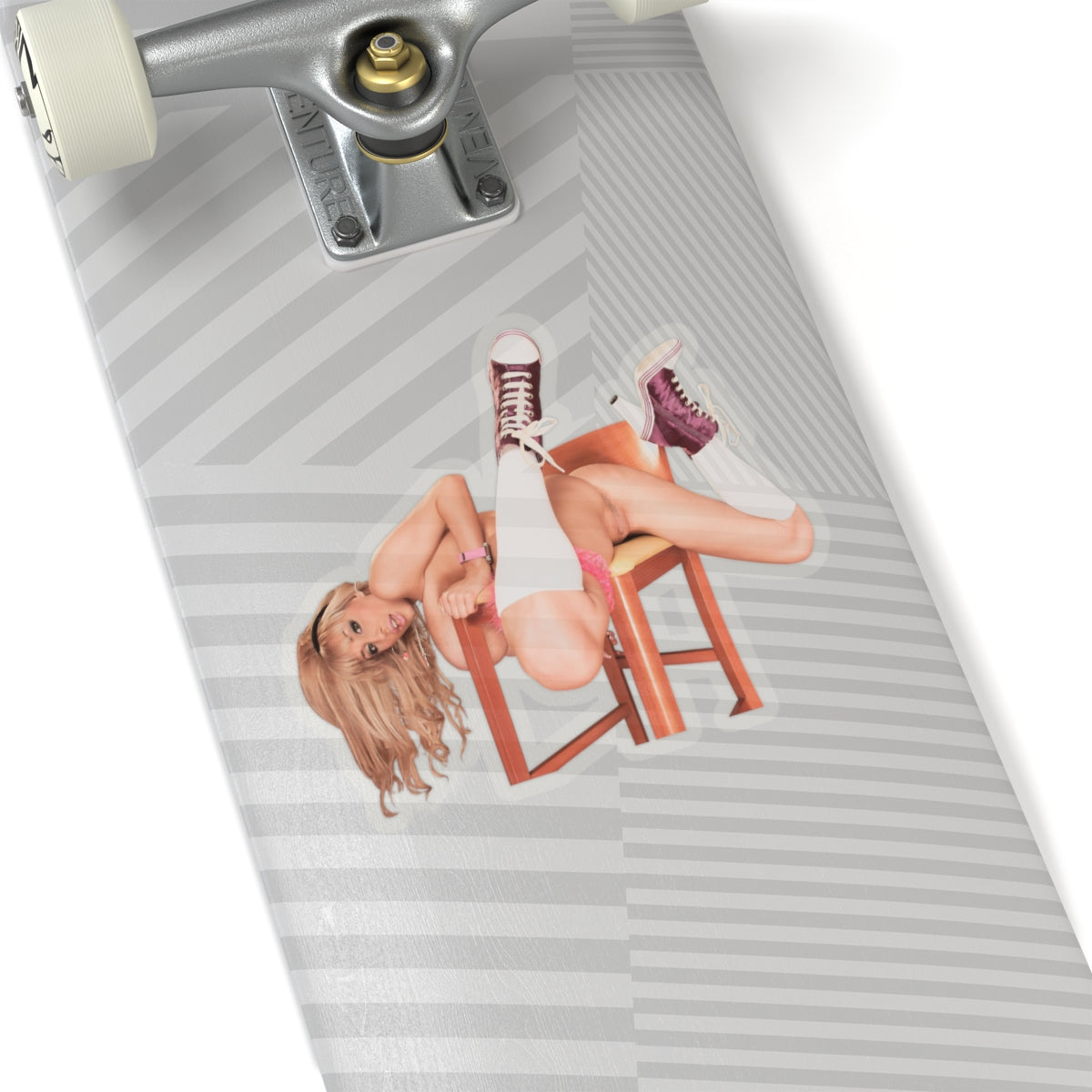 Big Tits Nude Girl Sticker Erotic Pinup Stickers