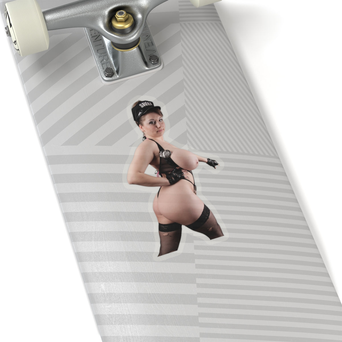 SWAT Stickers Sexy Big Boobs Model