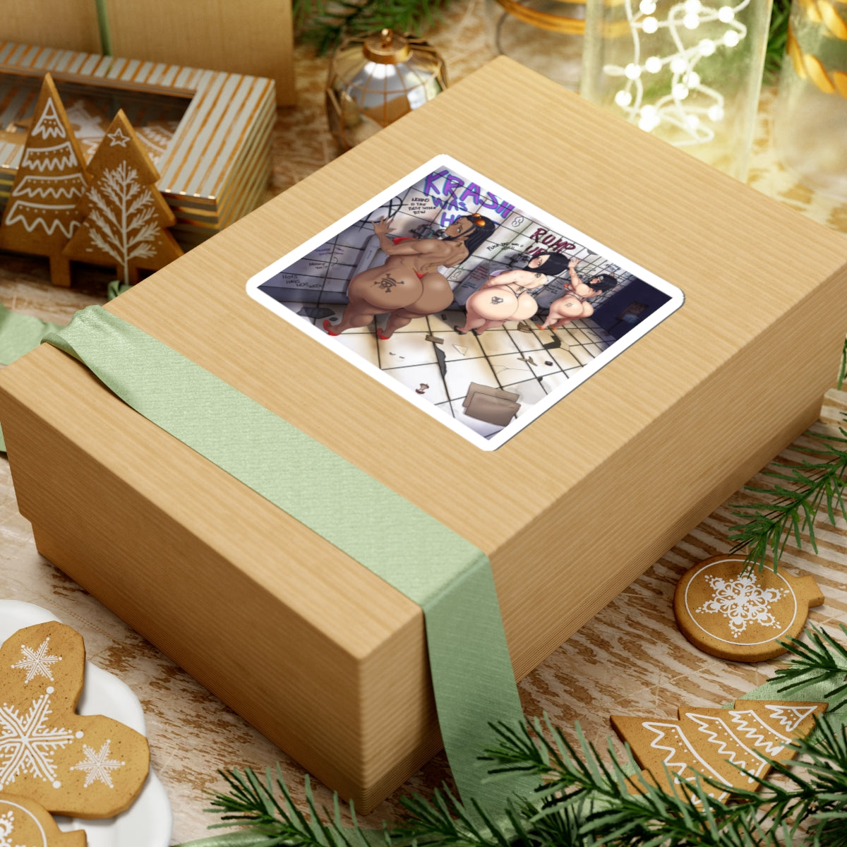 Anime Girls Sticker Big Boobs Manga Girl Decals