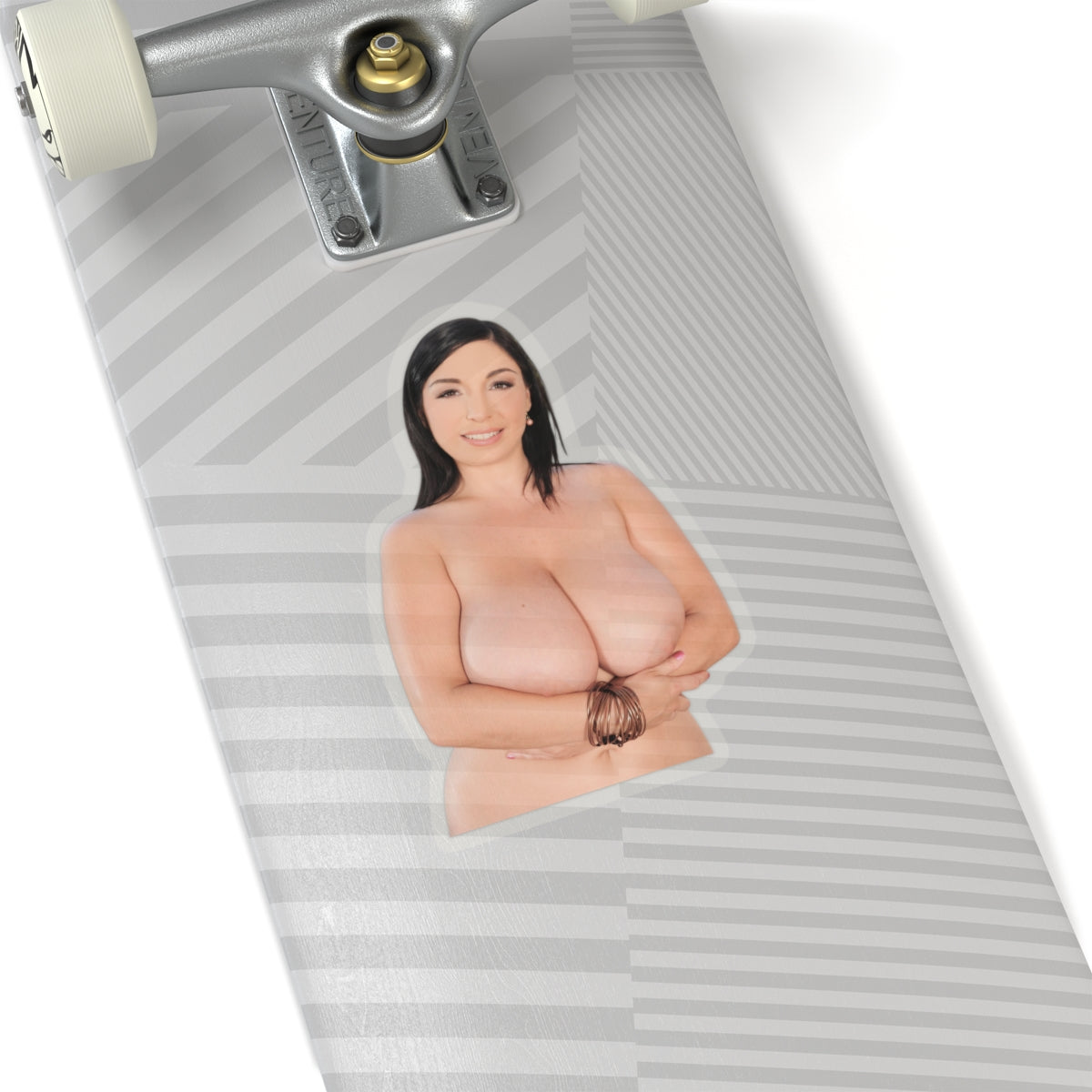 Curvy Woman Pinup Sticker Vinyl Decal Glamour Adult Artwork