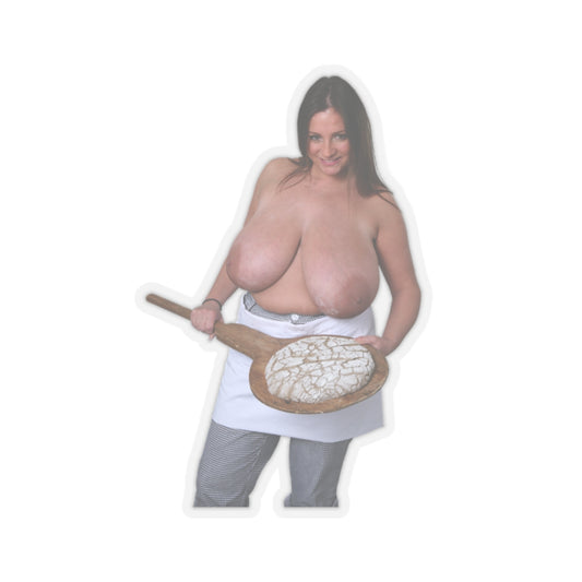 Nadine Jansen Big Boobs Model Sticker Sexy Pinup Stickers