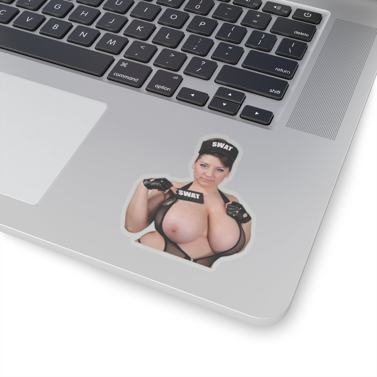 SWAT Sticker Sexy Big Boobs Model
