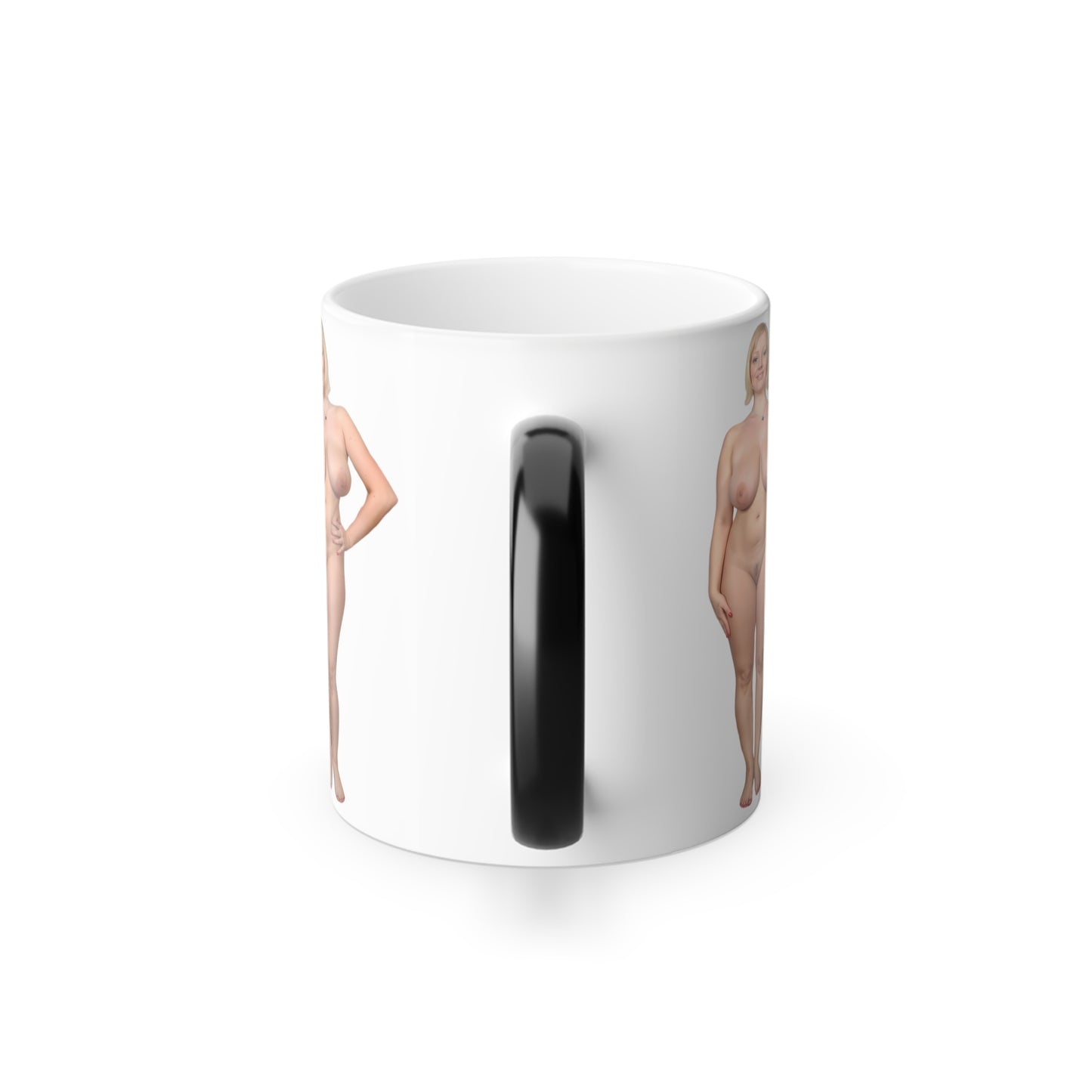 Naked Women Color Morphing Mug 11oz Nude Girl Design Pinup Uncensored Funny Gift Coffe Mugs