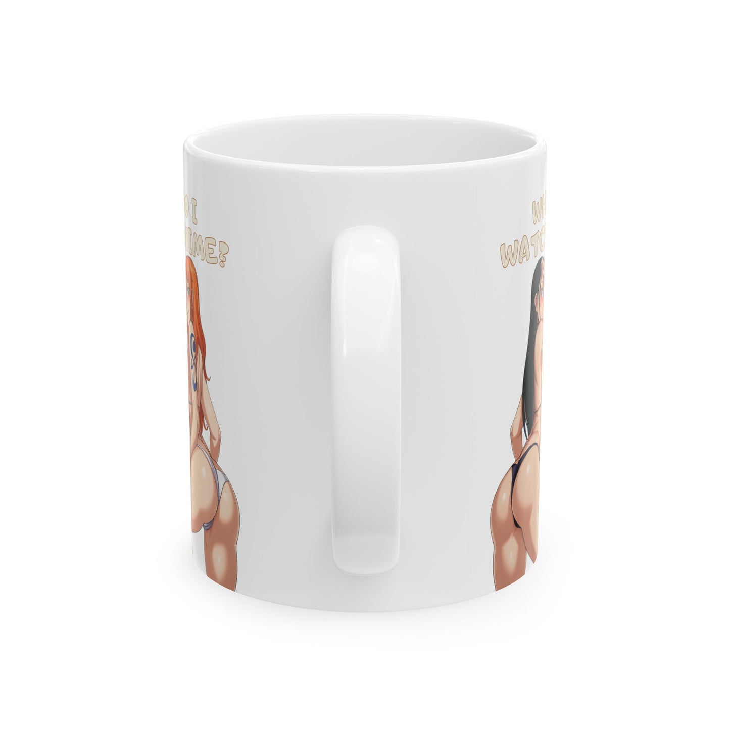 Why do i watch anime? Anime Mug Lewd Anime Mugs Coffee Cup Ecchi Pinup Girls 11oz 15oz White or Black Mugs M30A