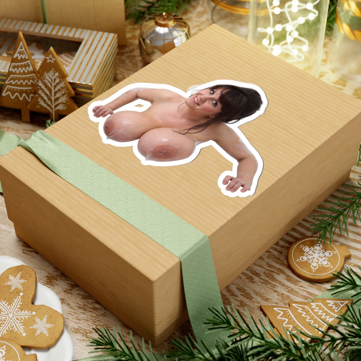 Milena Velba Naked Sticker Big Boobs Girl Stickers
